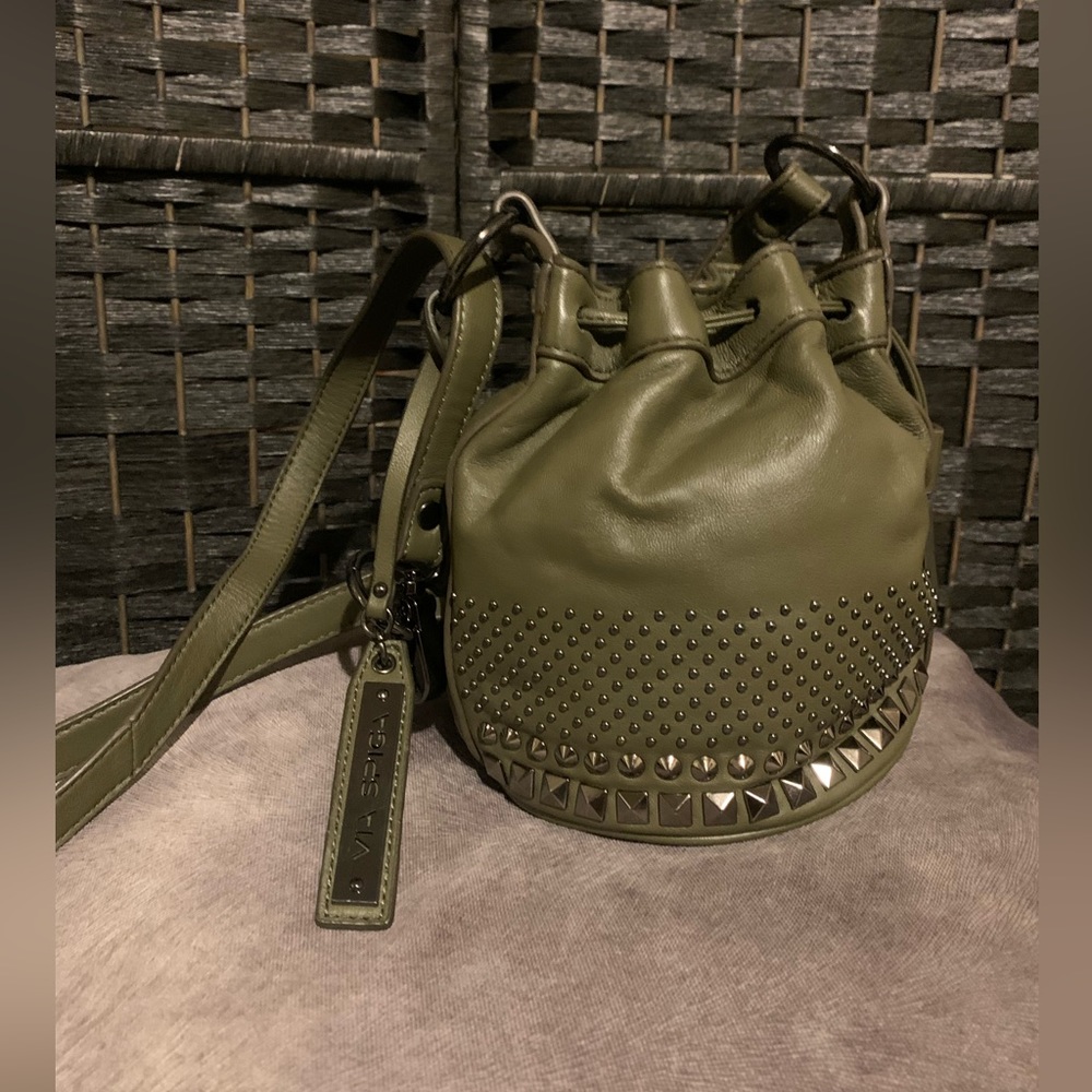 Via spiga mini bucket purse